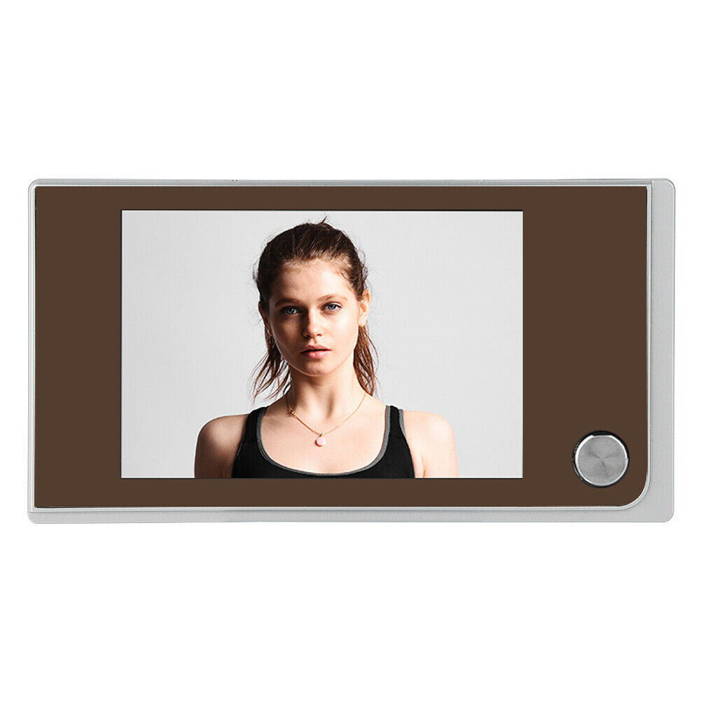 3.5" Security Doorbell Peephole LCD Viewer 120Â° Door Eye Bell Camera Door Bell