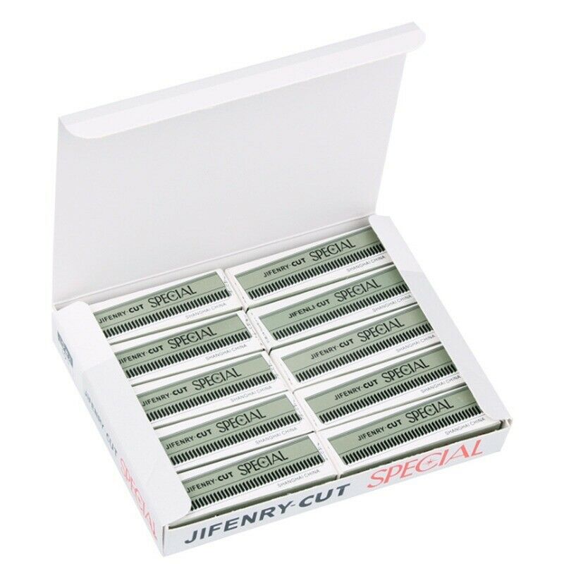 10 Blades Super Feather Cut Special Platinum Coated Edge Razor Blades