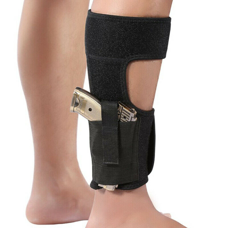 1pc Ankle Holster for Concealed Carry Elastic Secure Strap Leg Pistol HolsteBDA