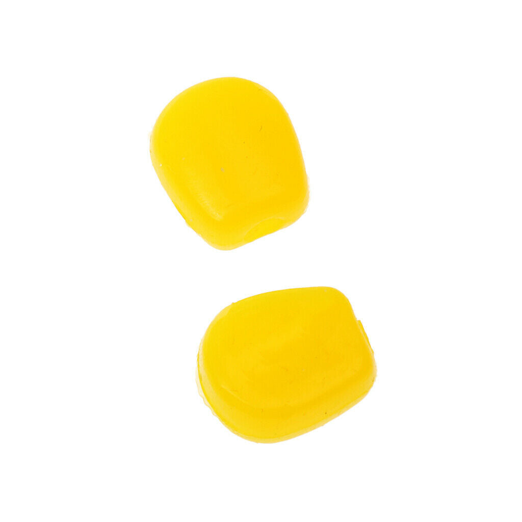10pcs Fishing Lure Bait Soft Simulation Corn Yellow Corn Smell Sweet Taste