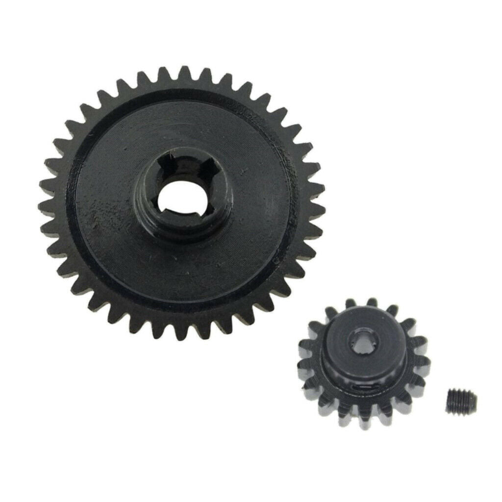Black 27T Pinion Motor Gear U38T Servo Gear for 1/18 A979-B K929-B RC Buggy