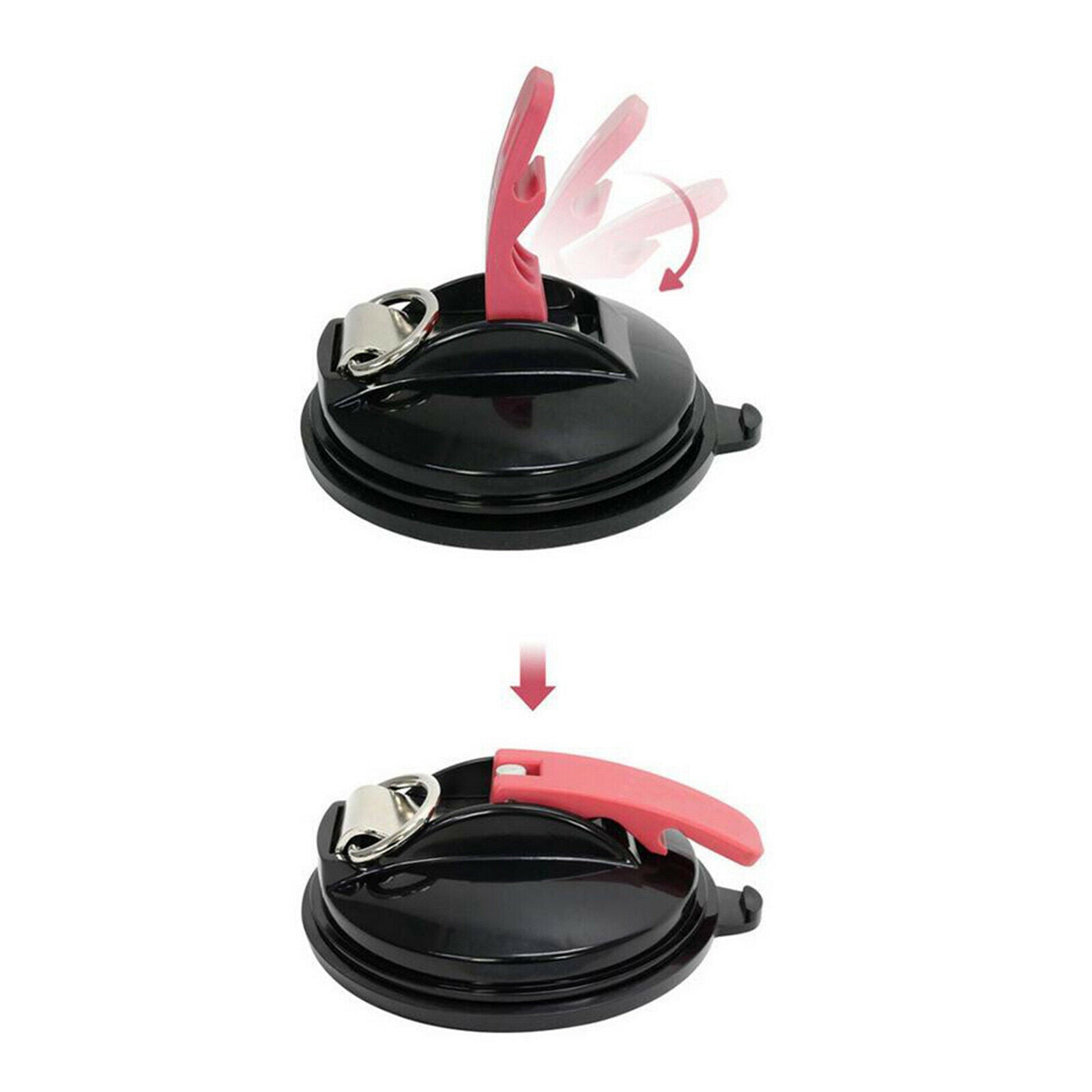 3X Suction Cup Anchor Tie Down Car Side Awning Durable With Securing S Hook