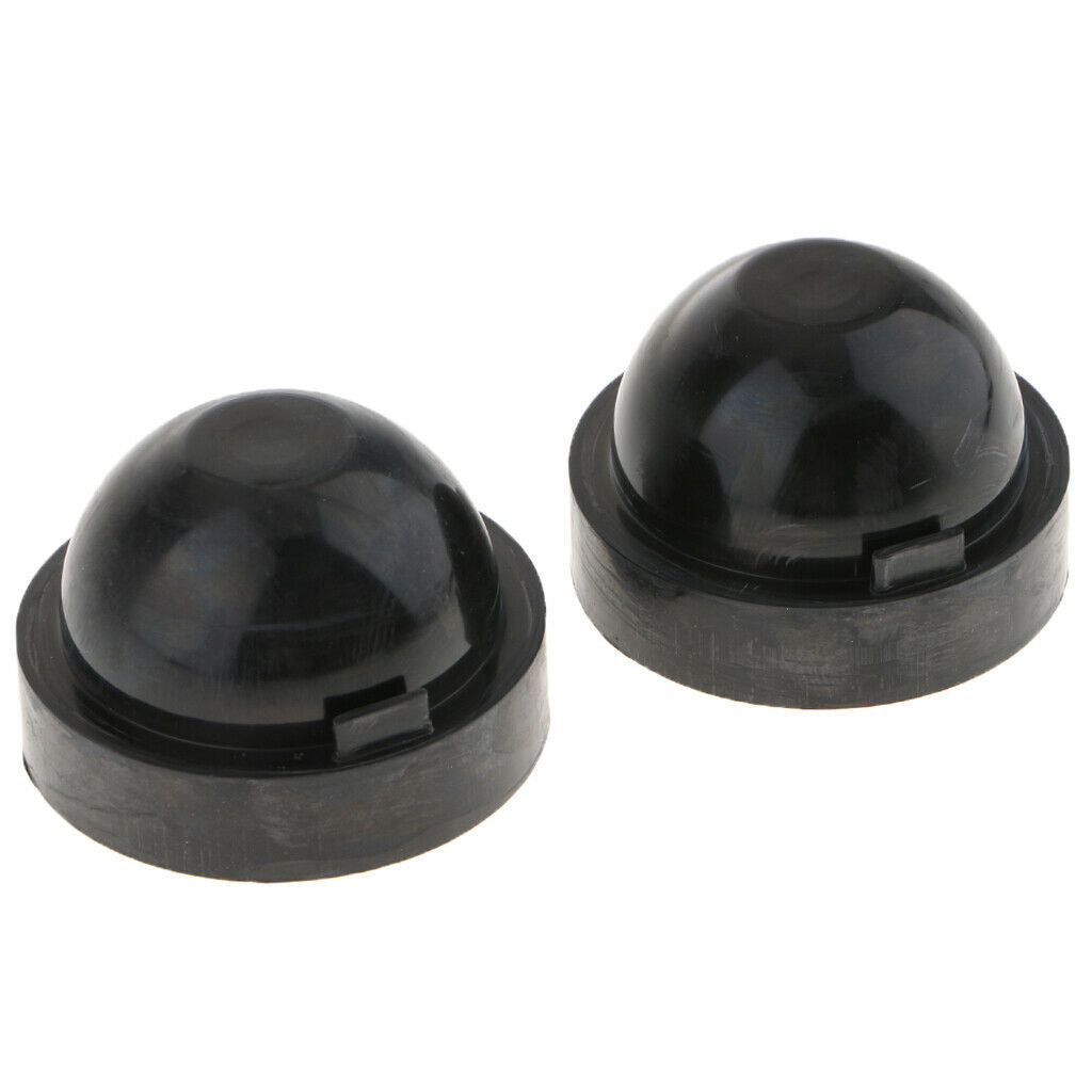 1 Pair Car LED Headlight Light Dust Seal Covers Headlamp Housing Cap 85mm
