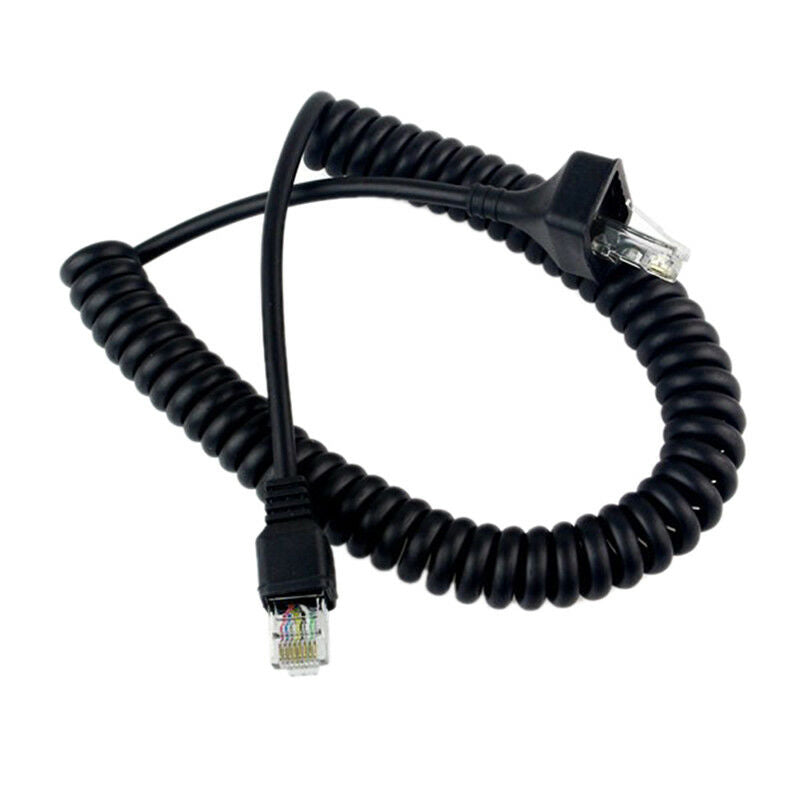 Hand Mic Speaker Microphone Cable Wire 8 Pin for Kenwood Radio KMC-32F^qiBDAU