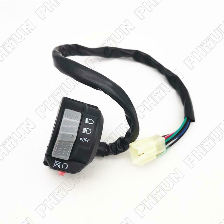 For 1996-2001 Yamaha Warrior YFM350X Switch Assembly Handlebar Headlight Switch