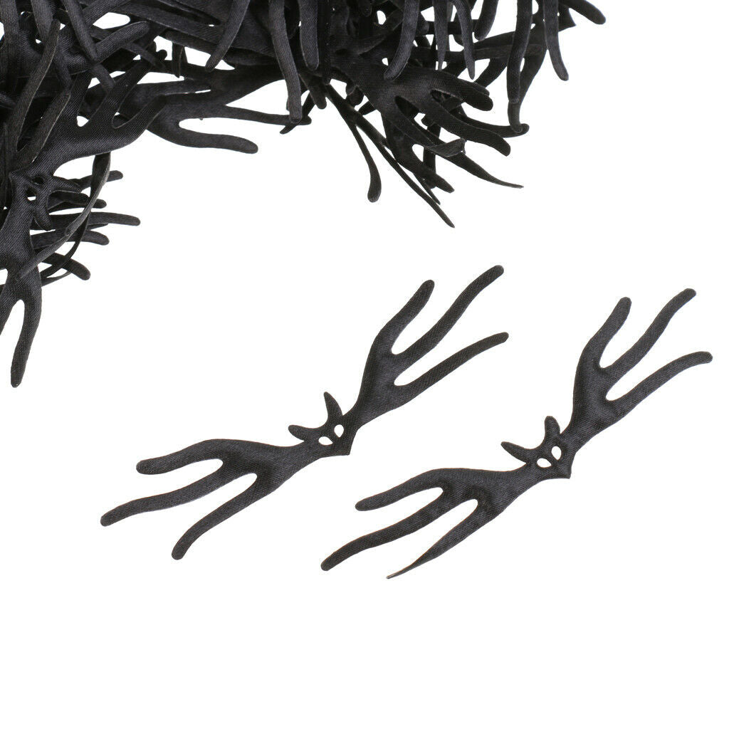 100 Pieces Black Bats Halloween Confetti Sprinkle Table Scatters DIY Crafts