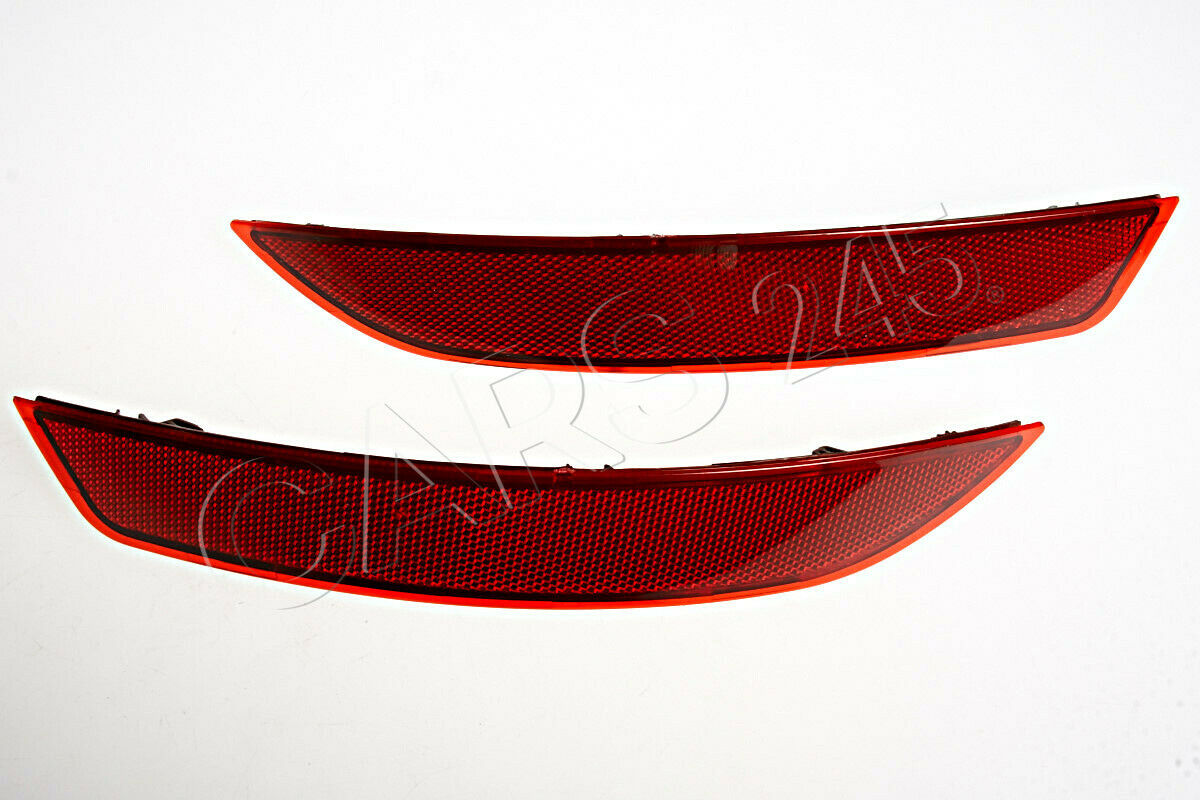 Rear Bumper Reflectors Left+Right PAIR Fits VW Jetta Vento 2011-