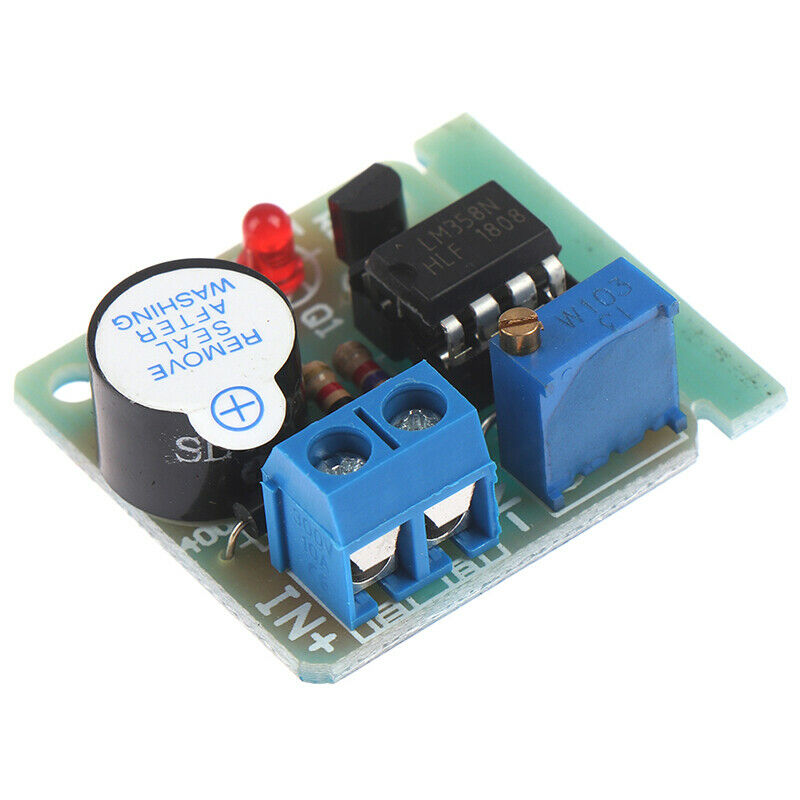 Anti Over Discharge Low Voltage Protection Module Audible Alarm Buzzer 9V 12V DD