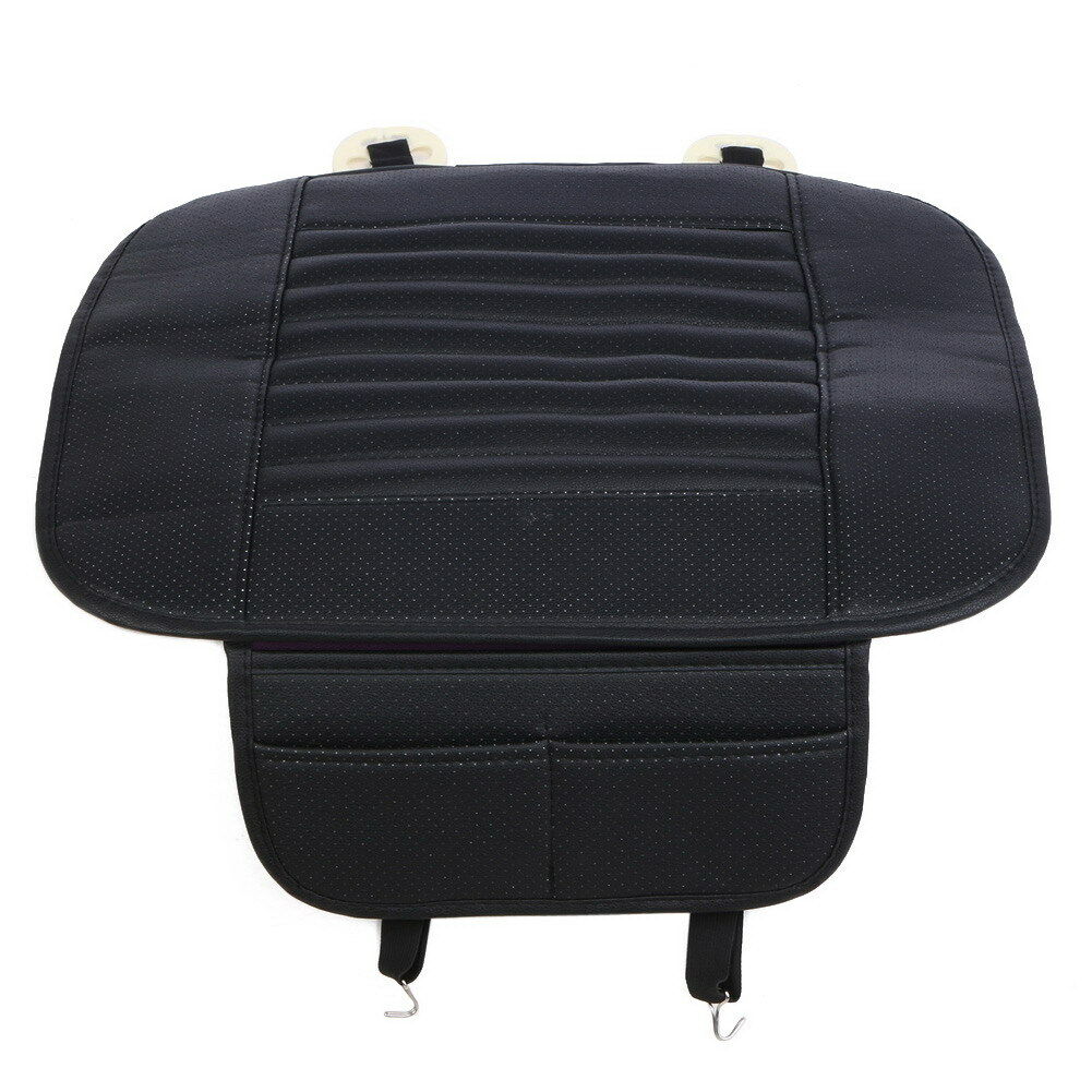Breathable PU Bamboo Charcoal Car Seat Cover Pad Mat for Auto Chair Cushion 1PCS