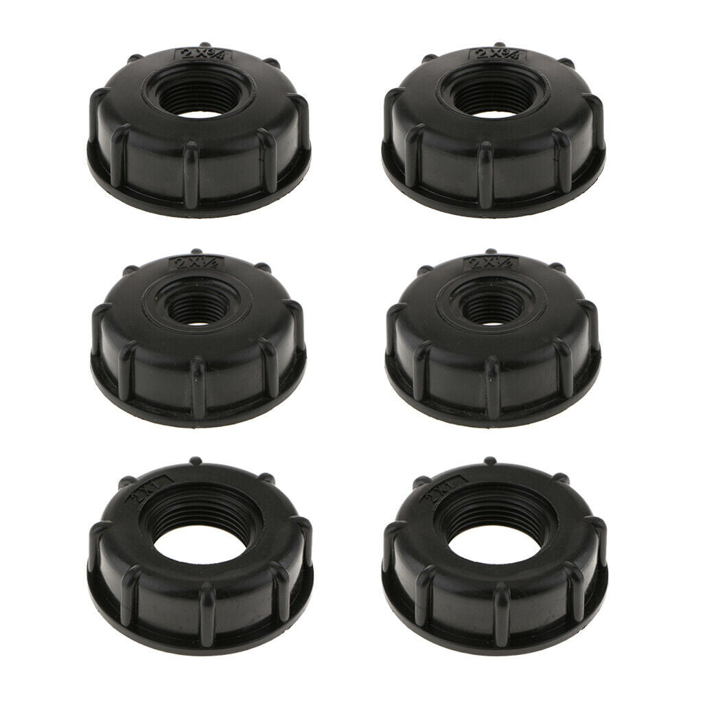 6pcs IBC  Hose Adapter Water Tank For 60mm Thread