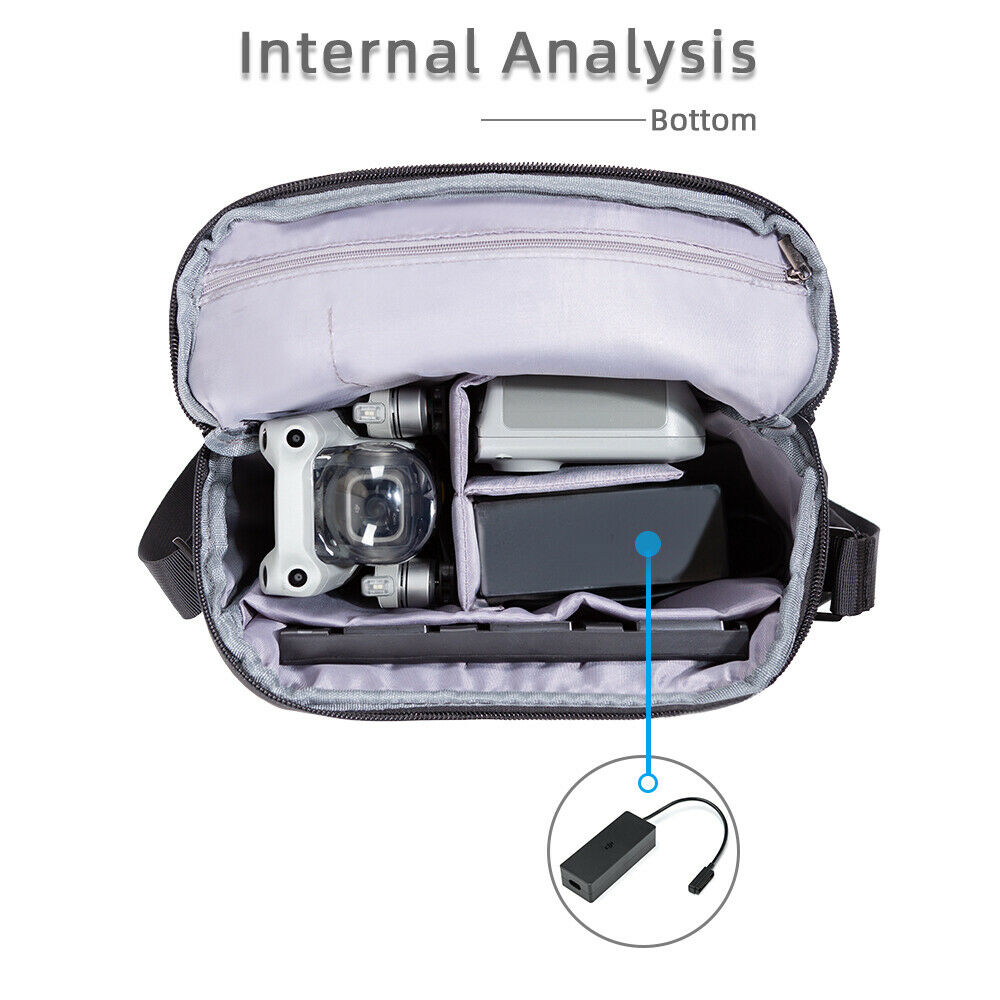 For DJI Mavic Air 2 2S Shoulder Bag Waterproof Travel Backpack Carrying Case