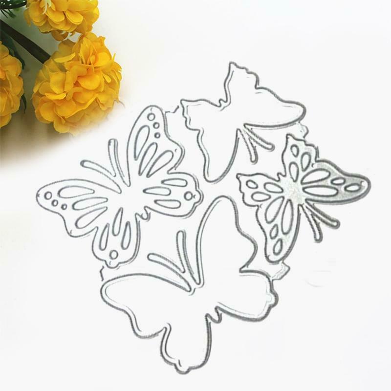 Butterfly Metal Cutting Dies Birthday Christmas Party Cards Making Accessories