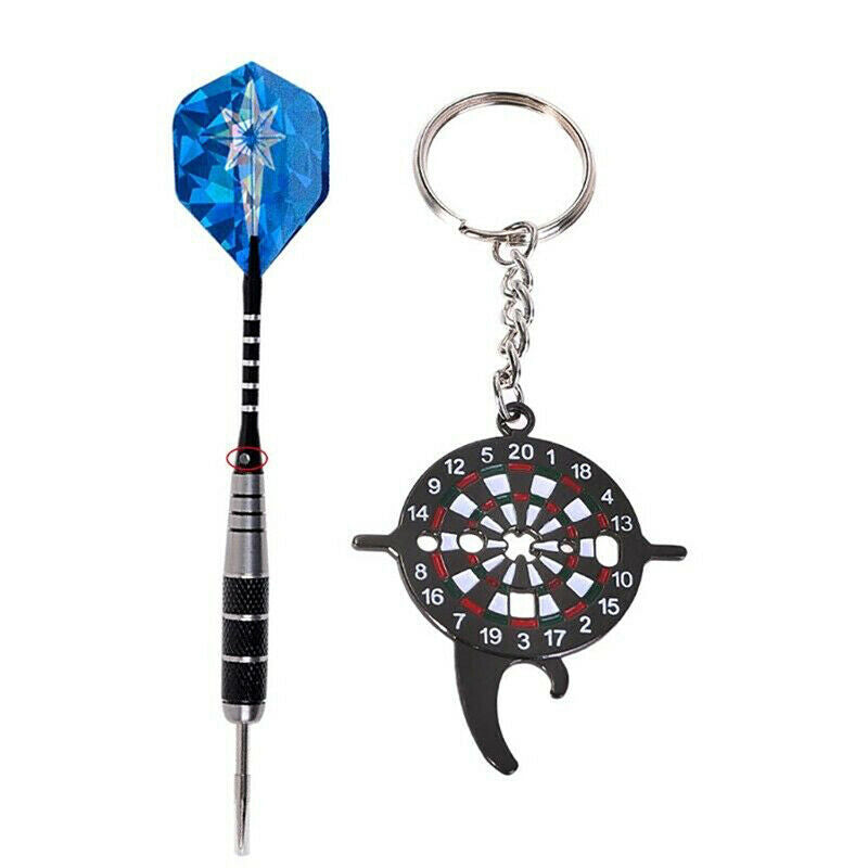 Keychain Dart Wrench Tool Tighten Darts Shafts Beer Bottle Opener Indoor .l8