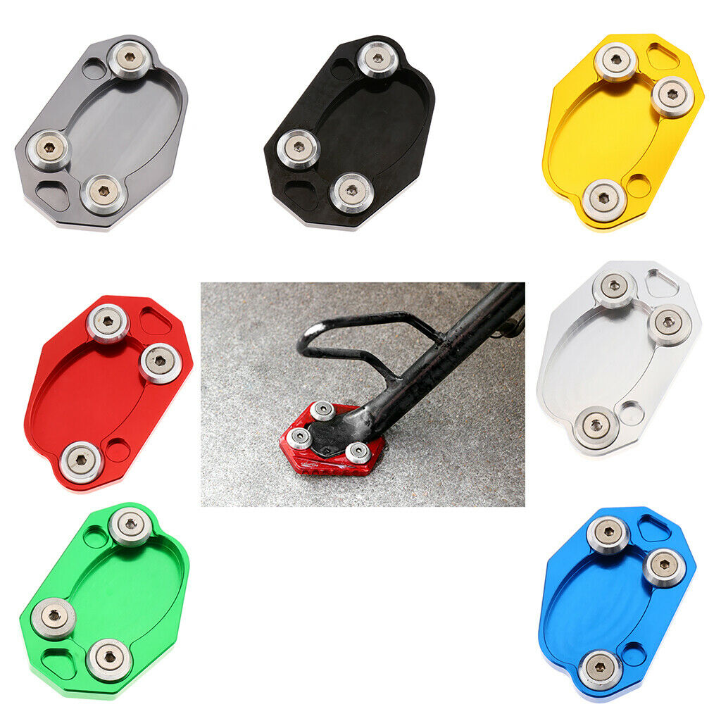 Motorcycle Kick-stand Foot Side Support for Kawasaki Z800 Z1000SX ER6 Red