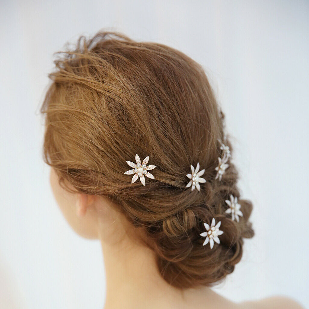 Wedding Hair Pins Set(3pcs)Bride Crystal Rhinestone Hair Pins, Hair Accessories