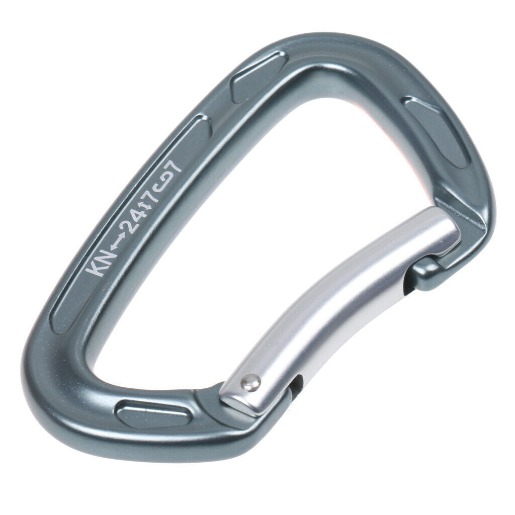Aluminum Carabiner Double Rope  Outdoor Mountaineering Climbing Safety