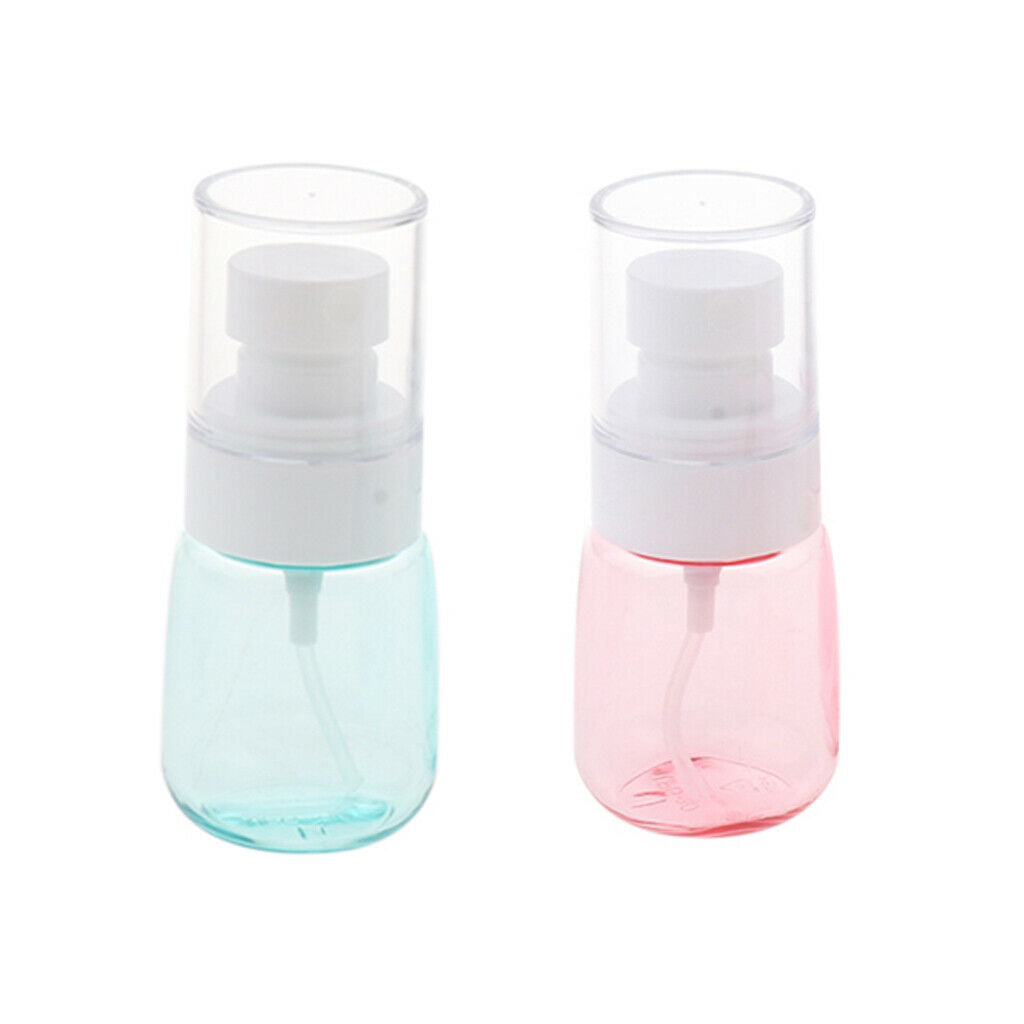 5 Pieces Refillable PETG Fine Mist Sprayer Bottles for Travel Outdoors Pink