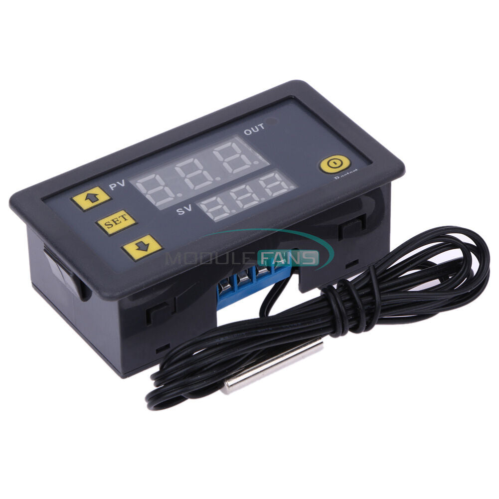 12V 20A W3230 LCD Digital Thermostat Temperature Controller Meter Regulator