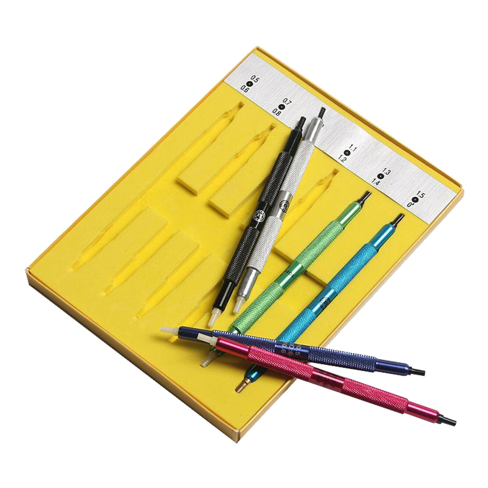 6Pcs Watch Hand Presser Fitting Watchmakers Repair Hands Fitting Press Tool