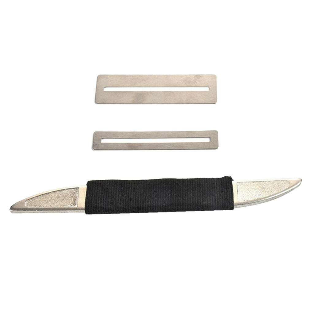 Guitar Luthier Fret Crown Luthiers Tools File & Fingerboard Guards Set