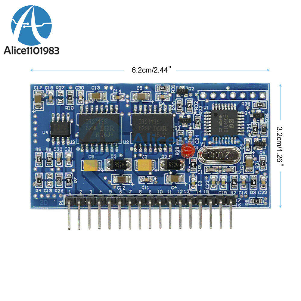 2PCS DC-AC Pure Sine Wave Inverter SPWM Board EGS002 EG8010+IR2110 Driver Module