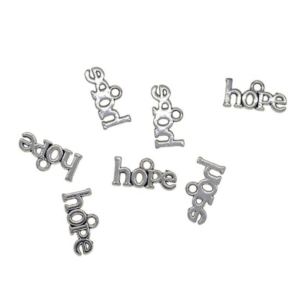 100x Alloy Pendants for Jewelry DIY Necklace Bracelets Findings Crafts