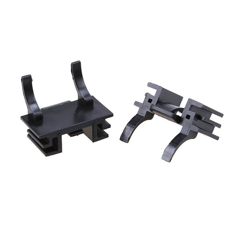 Pair HID LED headlight BULB Socket Holder Adapter Retainer Clip H7 for Fiat
