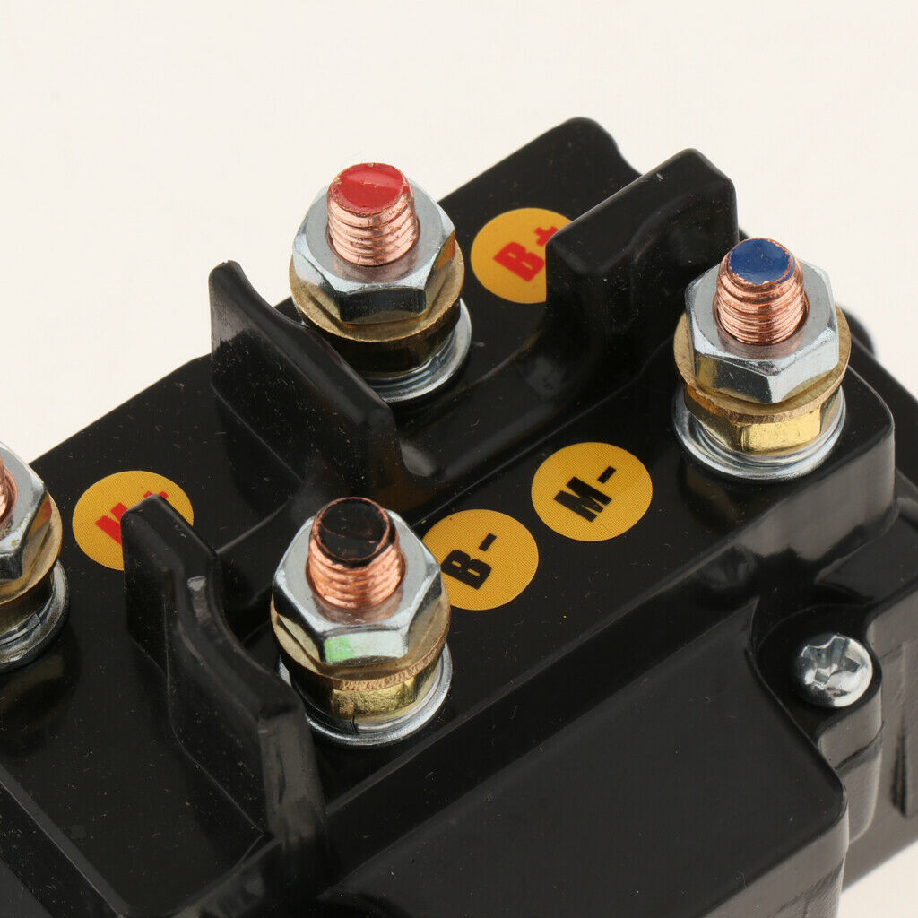 Equivalent Reversing Contactor/Solenoid Relay Winch Contactor-12V
