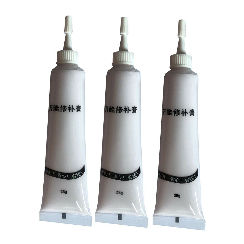 3x Wood Furniture Refinishing Paint Floor Scratch Repair Paste White