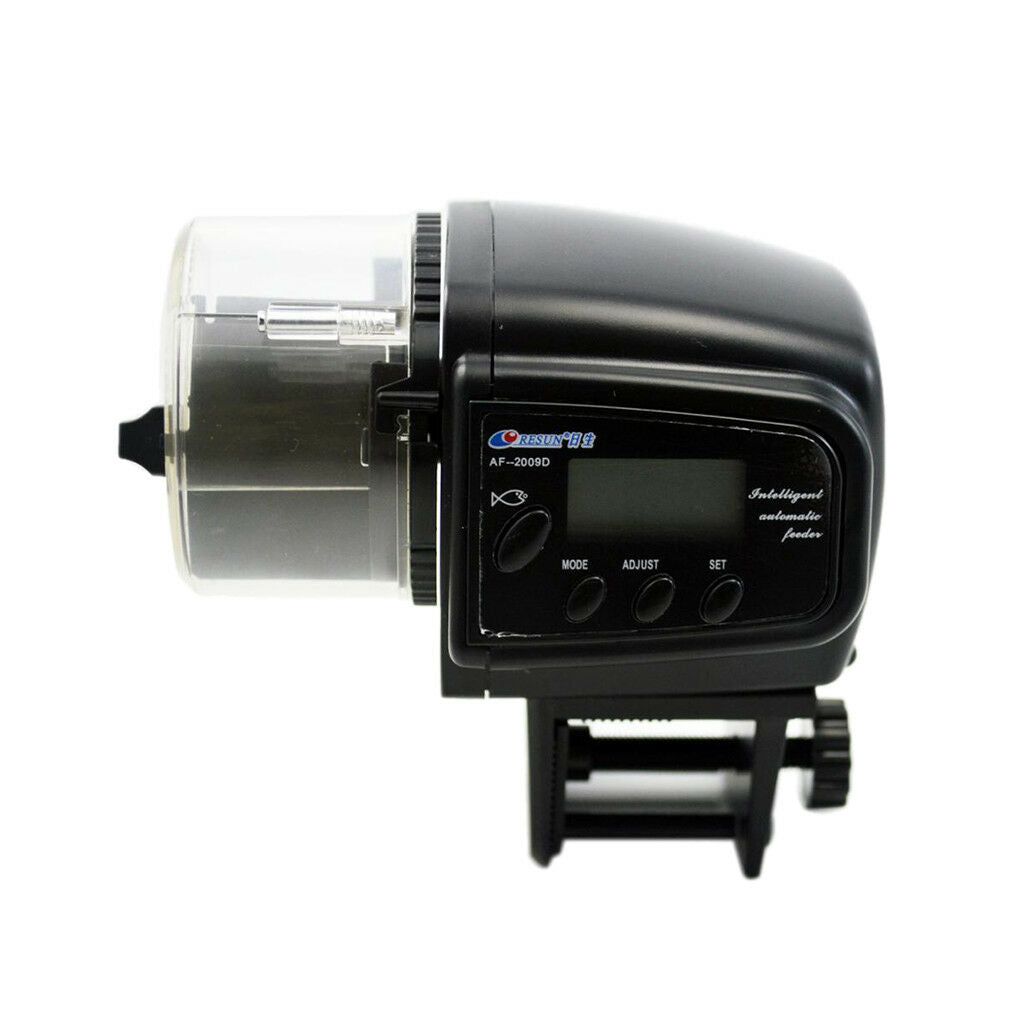 Aquarium Fish Tank Timed Feeder Fish Food Feeder with LCD Display AF2009D
