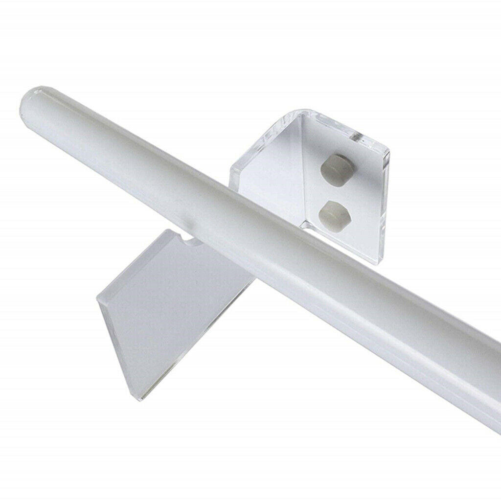 Clear Acrylic Wall Mounted Display Stand Horizontal Bracket for Lightsaber