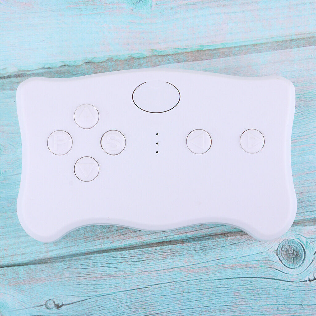 2Pieces 2.4G Remote Controller Control Box Cars Accs Replacement Parts White