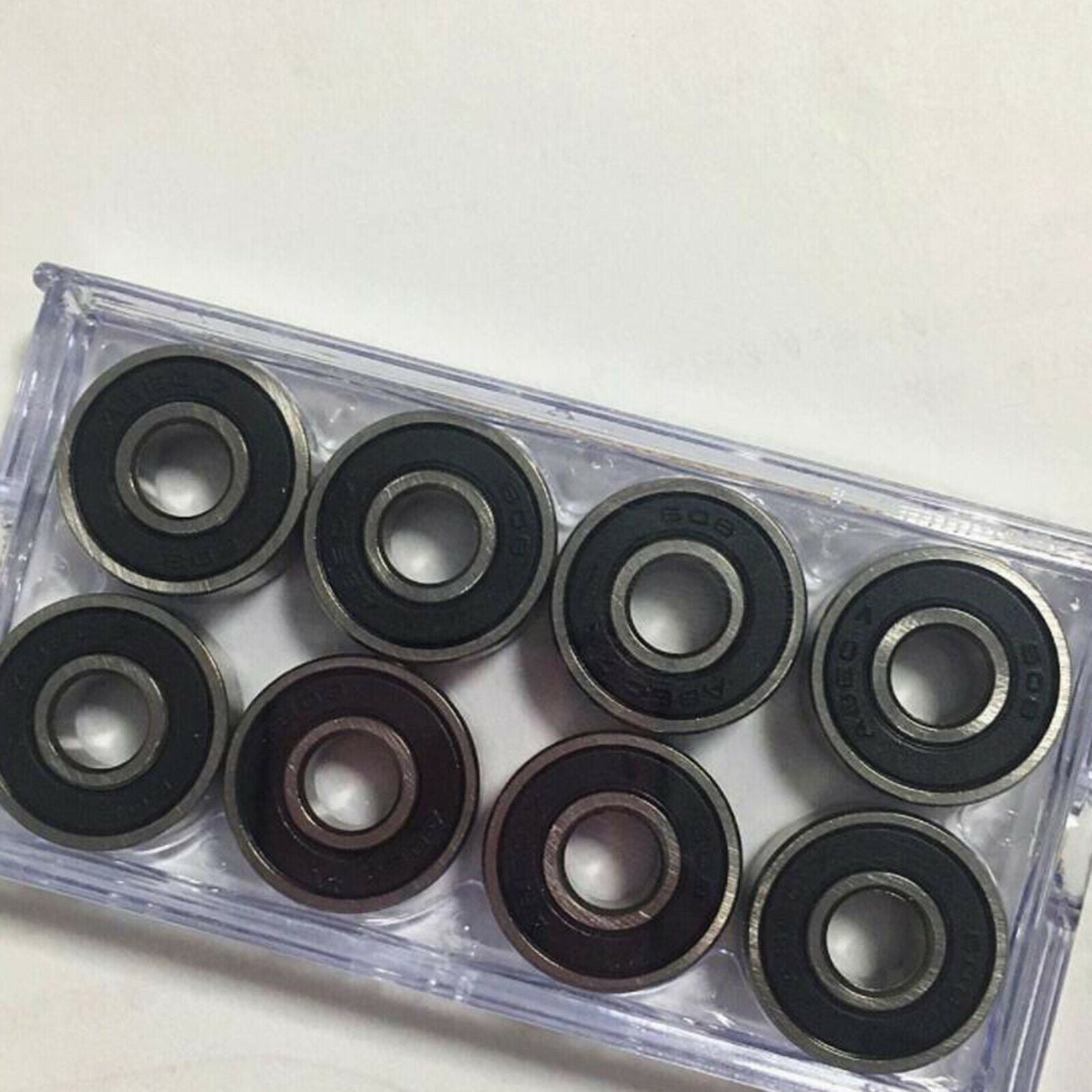 8Pcs Skateboard Bearing Inline Skates Wheel Spare Ball Bearings Replacements