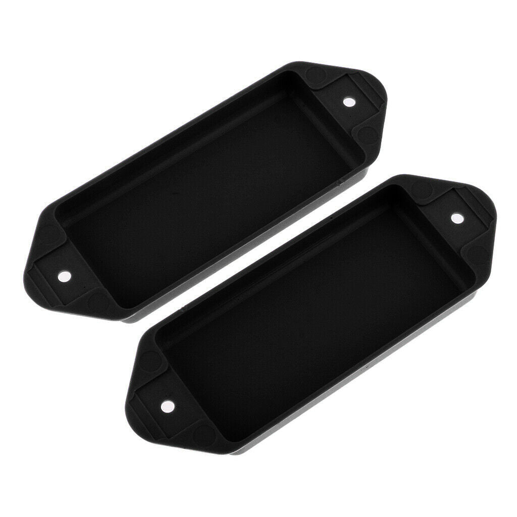 2PCS P90 Guitar Pickup Cover Bridge Lid Sealed Closed for Guitar Replacement