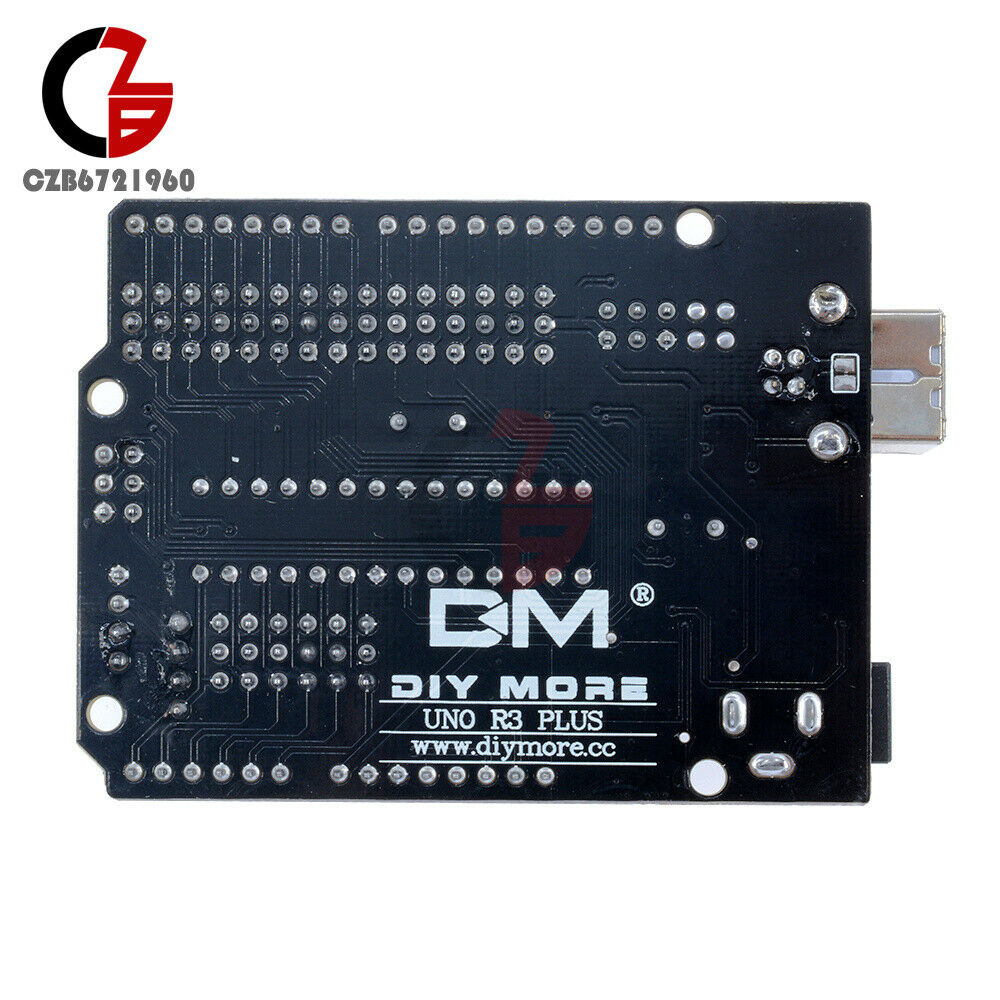 For Arduino UNO R3 PLUS Sensor I/O Shield Atmega328P 16U2 Expansion Board Diy
