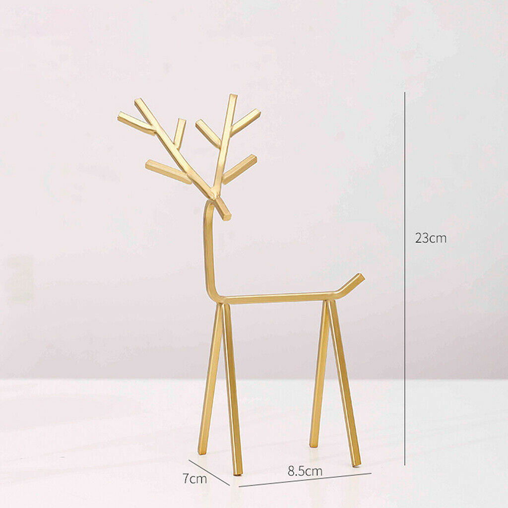 Deer Display Fashion Geometric Ornaments for Store Light Luxury Necklace