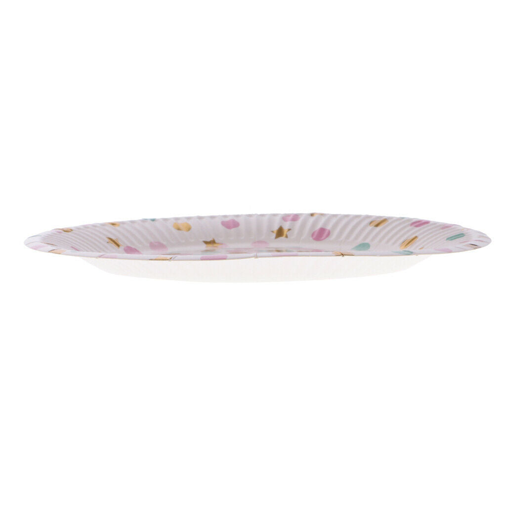 Disposable Dinner Plates | 7 Inch Premium Dinnerware Kits | Great for Kids