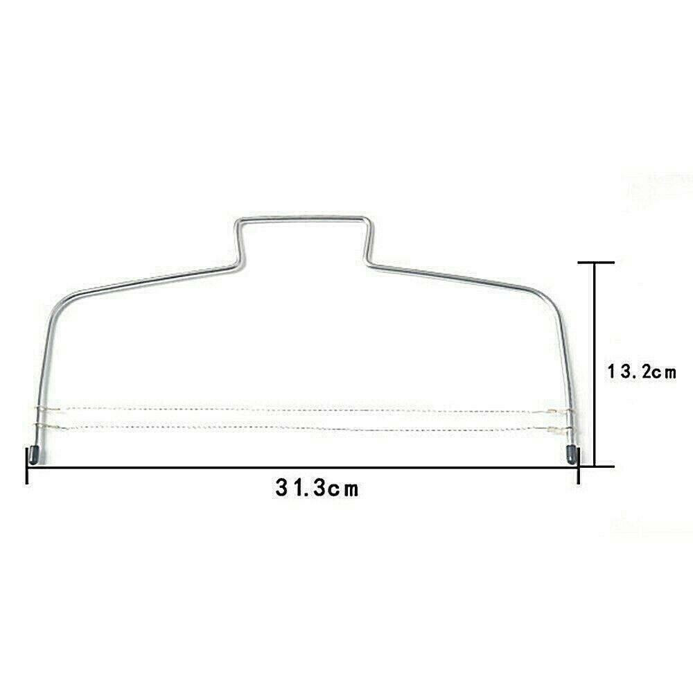 Adjustable 2-Wire Bread Cake Slicer Cutter Leveller Layering Splitter Home Tools