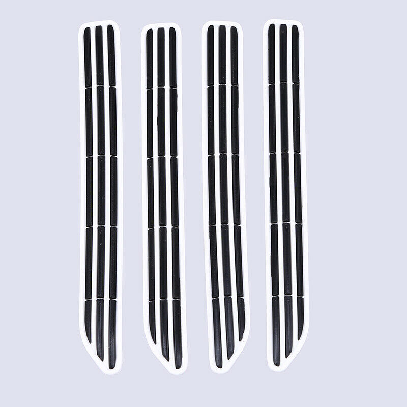 4Pcs Universal Car Door Edge Anti-Rub Bumper Strips Car Accessories Exterior Set