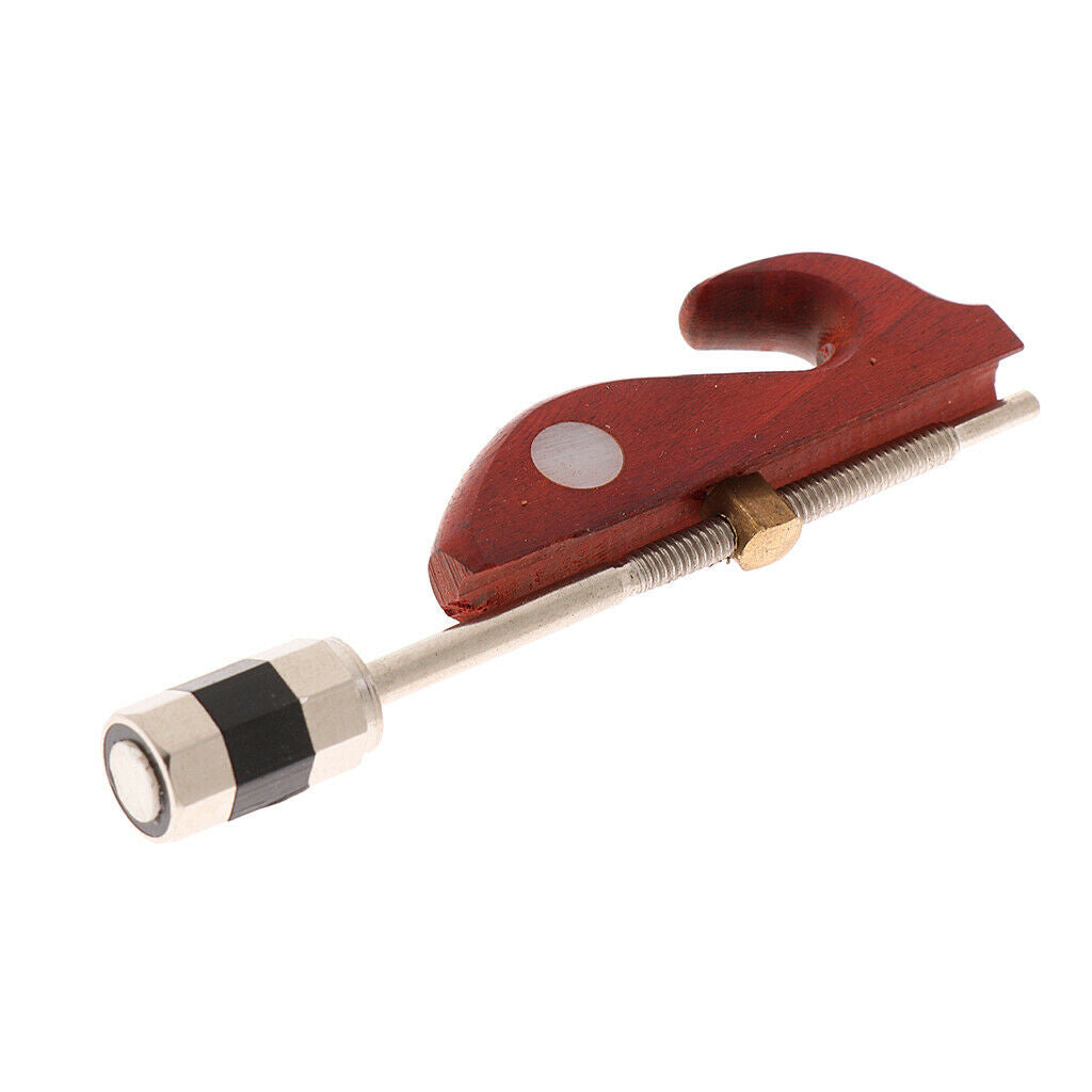 1 Piece Chinese Erhu Bow for Violin Red Sandalwood Handle Spare Part for Bass