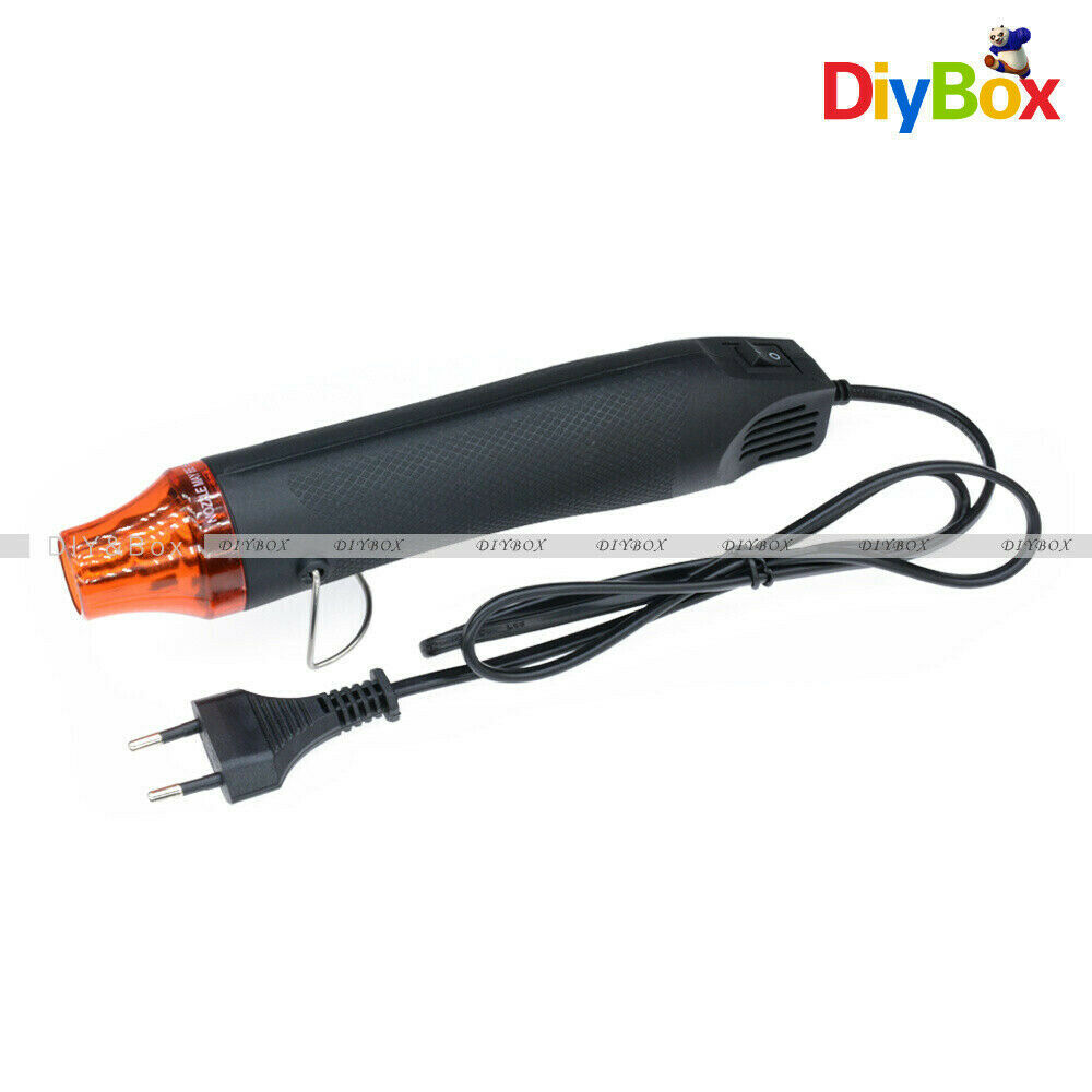 220V 300W Heat Gun Shrink Hot Air Temperature Electric Power Nozzles Tool ZIP