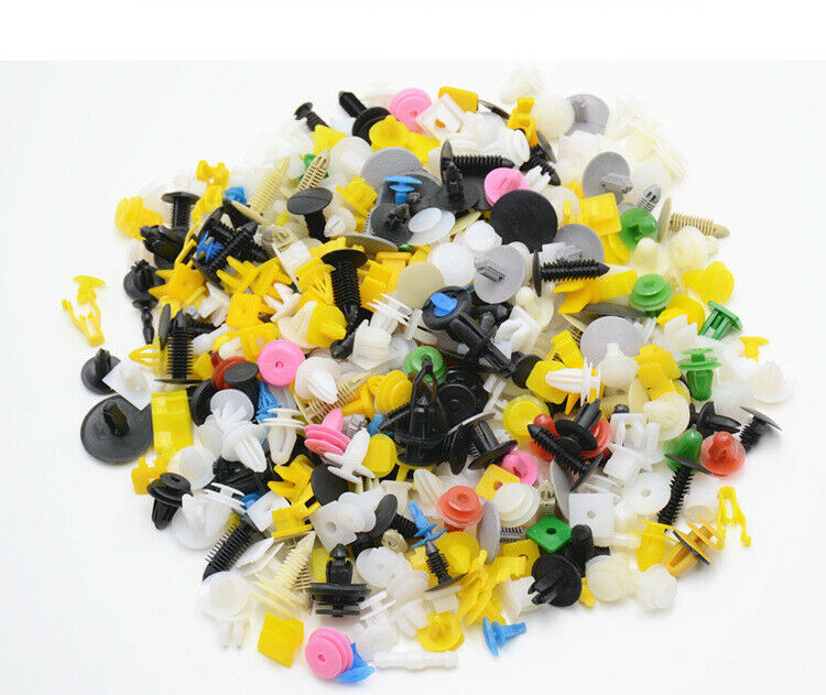 200PCS/P Plastic Car Bumper Interior panel Rivet Retainer Clips Trim Push Pins
