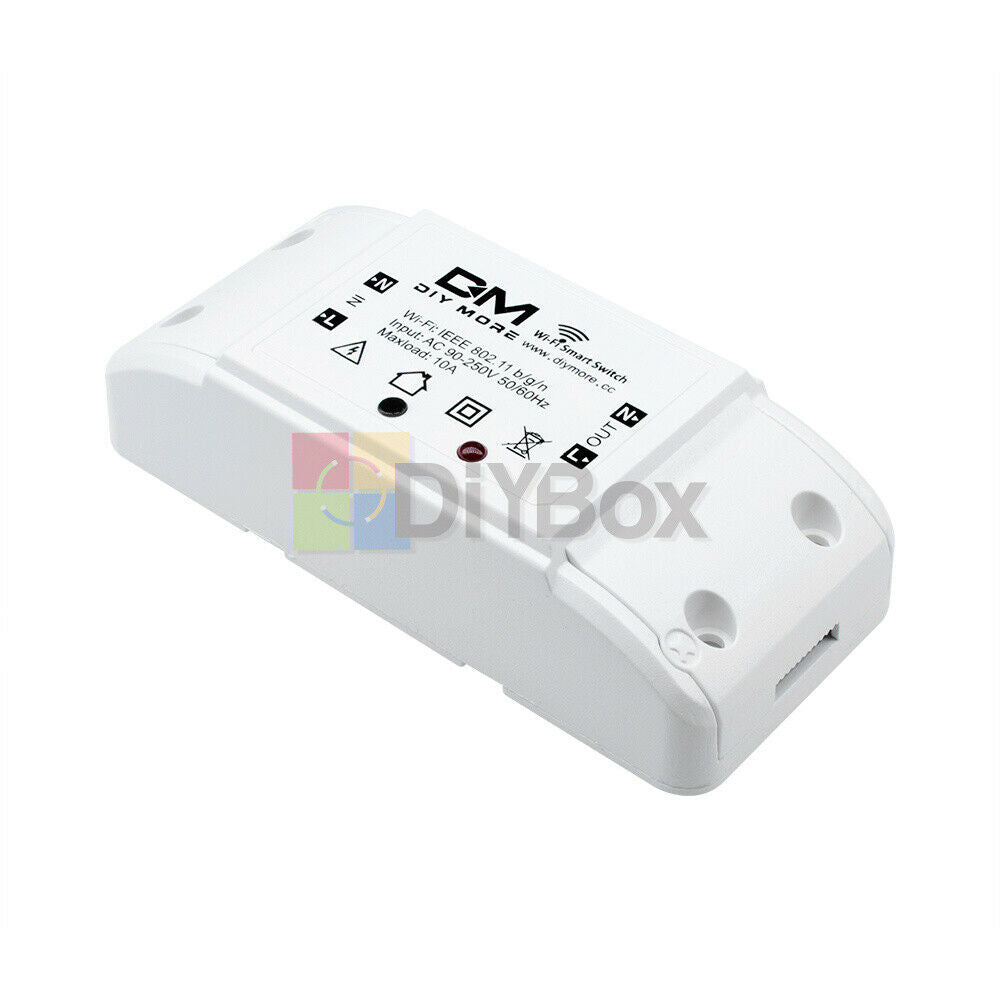 Wi-Fi Wireless Switch Fit For Smart DIY WiWith ABS Shell Mobile APP Timer Socket
