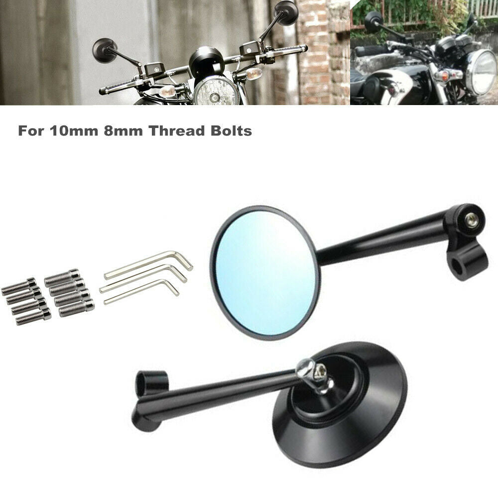 Universal CNC Motorcycle Rear View Mirror For 10mm M8 Thread Bolts for Dirt Bike