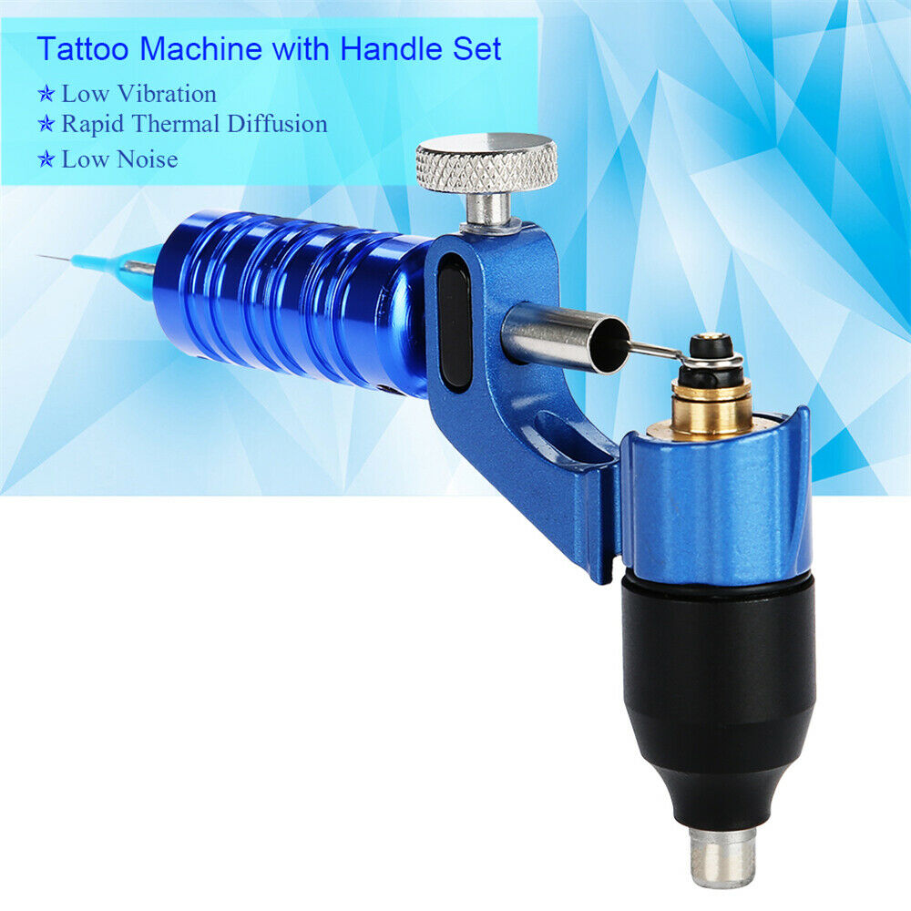 Tattoo Motor Gun Rotary Tattoo Machine with Handle Set Tool
