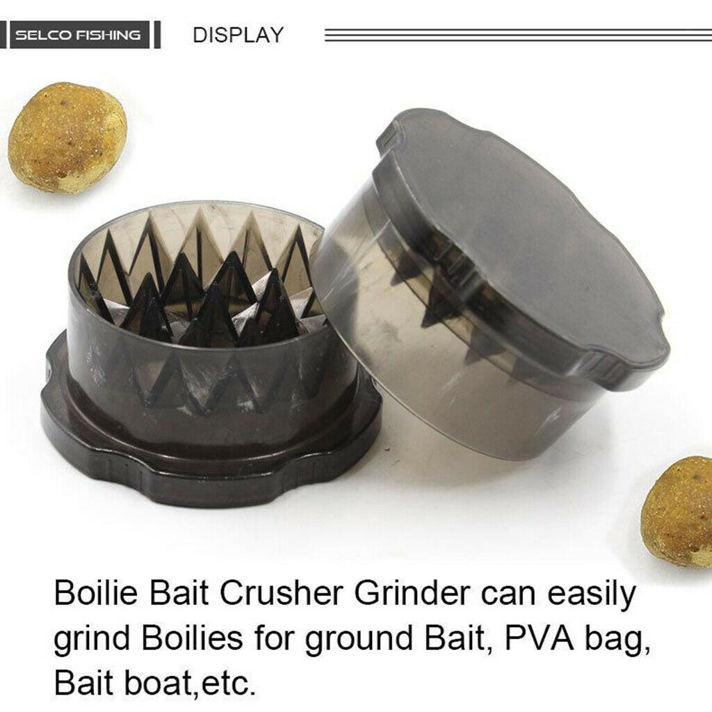 Portable Bait Crusher Grinder Container Waterproof Lightweight Bait Making