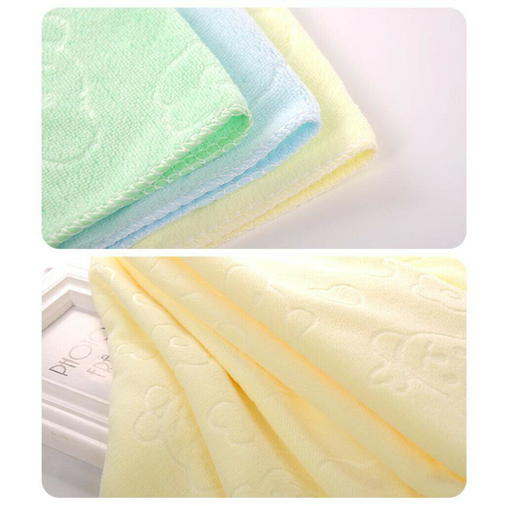 5pcs Bath Sheet Polyester Solid Home Gym Bath Towel Hotel Quality Towel