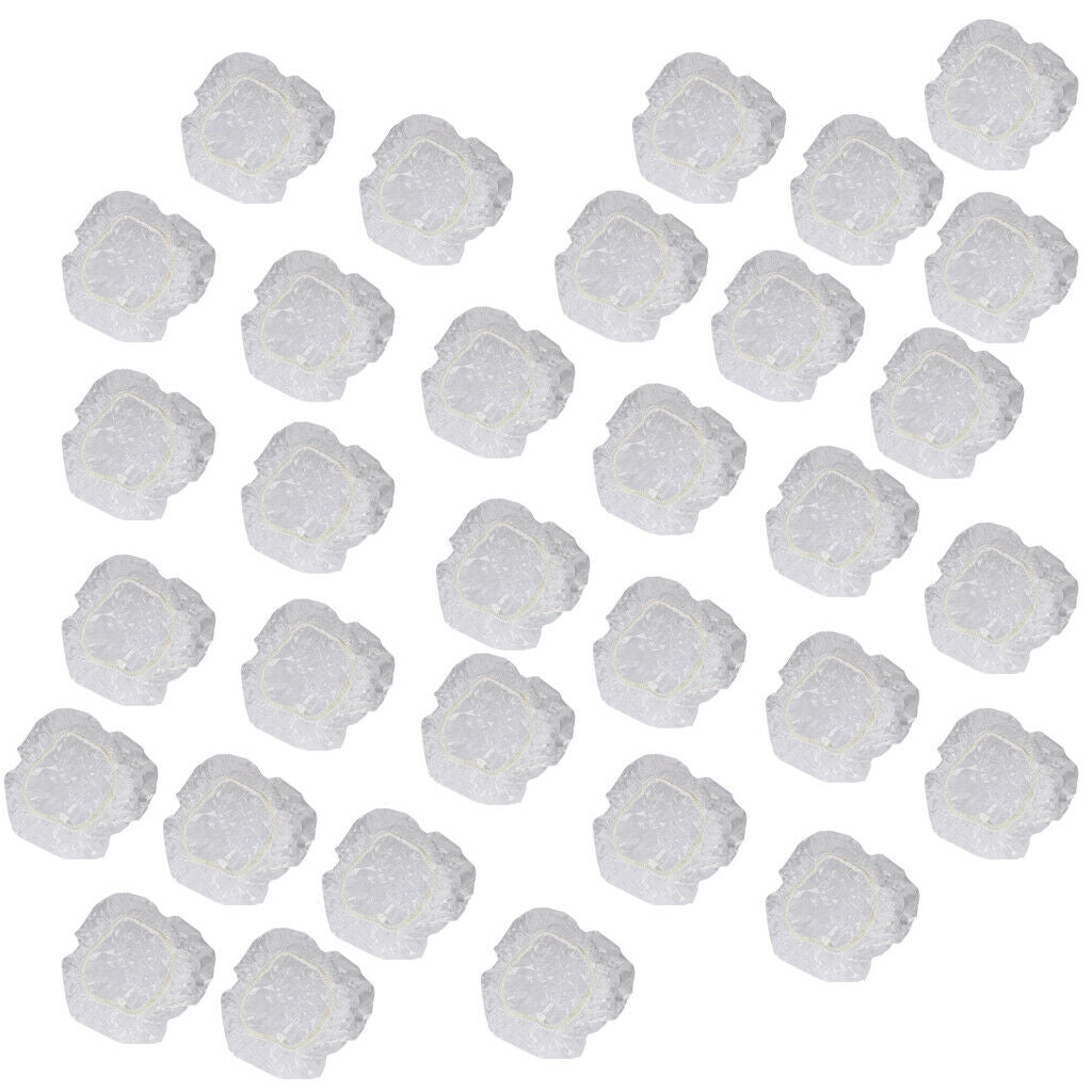 200 Pieces PE Adjustable Bath Styling Water Ear Covers Shields for Women Men