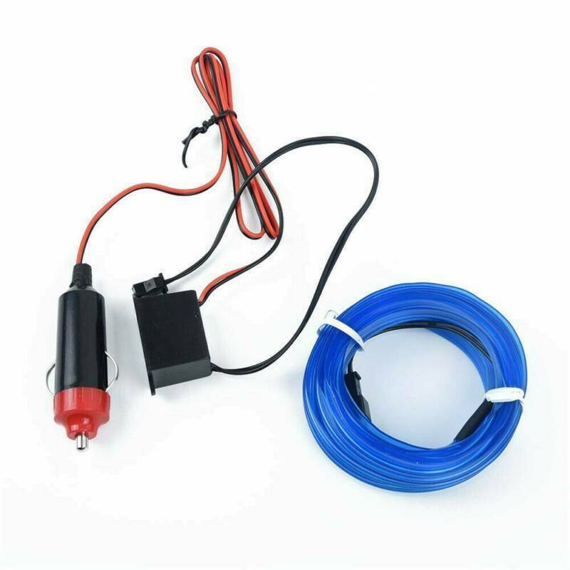 16.4 FT Auto Car Interior Atmosphere Wire Strip Light LED Decor Lamp Accessories