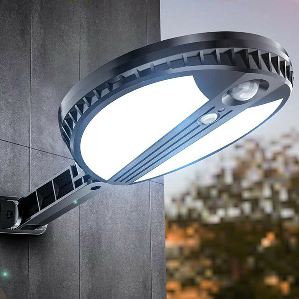 Solar Lights Motion Sensor Lights with Remote 3 Lighting Modes for Backyard